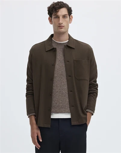 Selected - SLMSol Overshirt - Turkish Coffee
